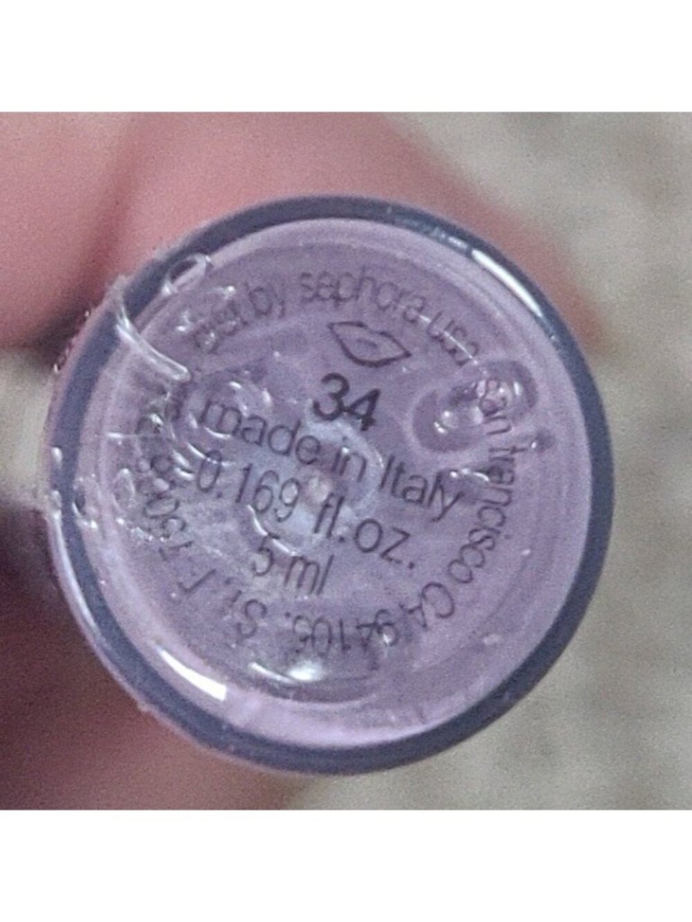 Sephora Cream Lip Stain Lipstick Wisteria Purple Discontinued Sealed - Picture 4 of 4